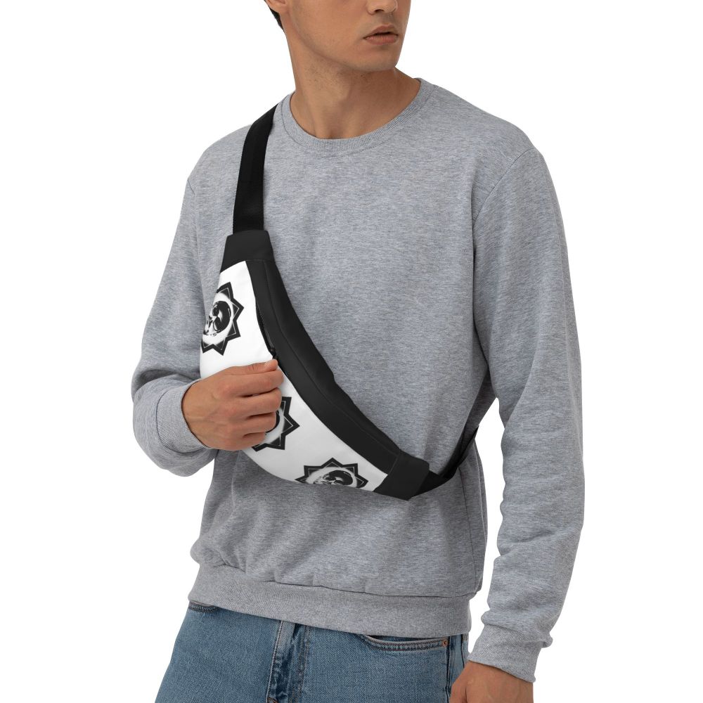 Homens, Cool Músico Sling, Crossbody Cintura Bag,