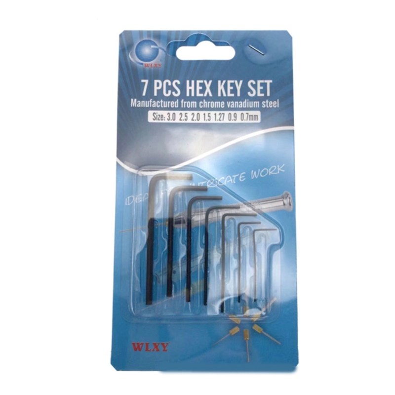 Title 1, Novo 7 pces 0.7mm-3mm mini hexágono allen para ...