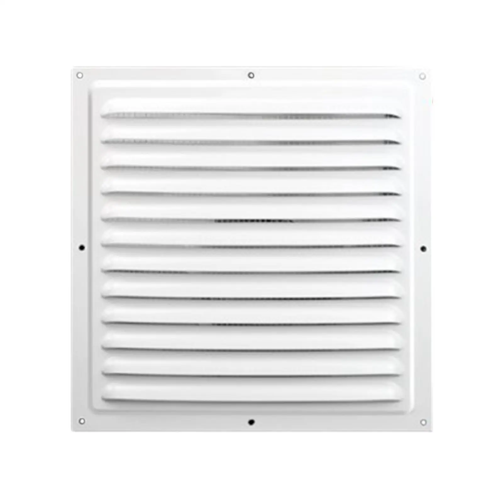 Air Vent Cover White Square Air Vent Louver Air Return Grill Cover Ventilation Cover for Garages Home Office Rvs Ceiling