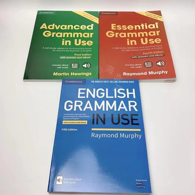 3 Books Cambridge Essential Advanced English Grammar In Use ...