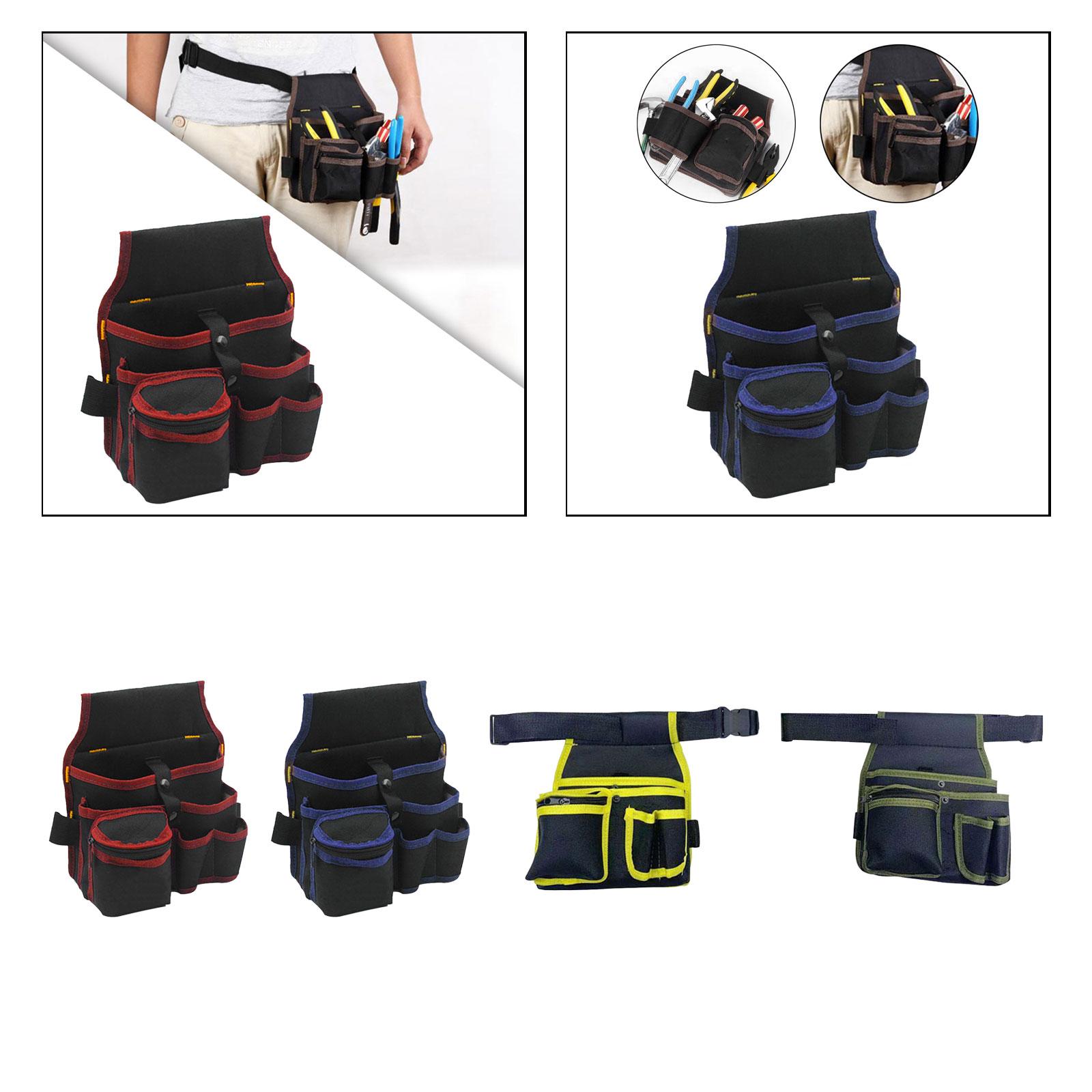 Tool Belt Pouch Waterproof Lightweight Garden Tool Belt Waist Storage Bag Holder Carpenters Tool Belt Woodworking Home DIY