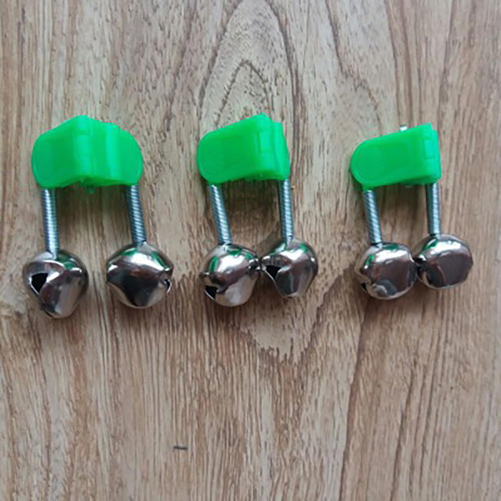 Description Picture 6 of item10PCS Rod Tip Clamp Fishing Pole Fish Bite Lure Alarm Fishing Bells Fishing Accessory Gifts 2023 Alert Twin Bell Ring Clip