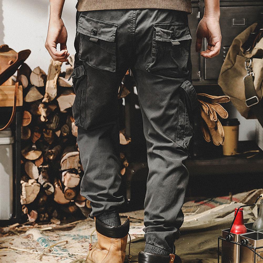 Title 17, Camo Navy Trousers Man Harem Y2K Tactical Milit...