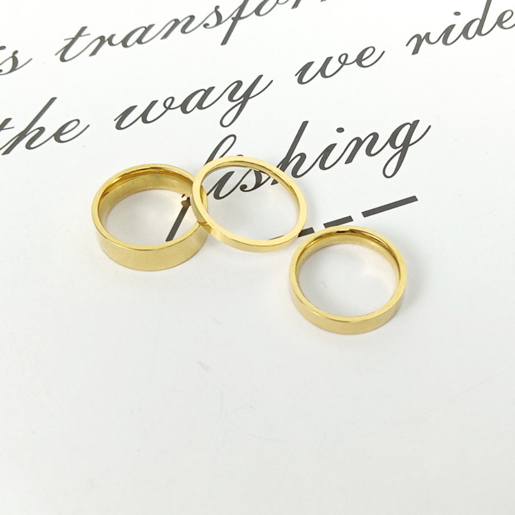 Namana Anillo De Sello Redondo Ajustable, Acabado Cepillado
