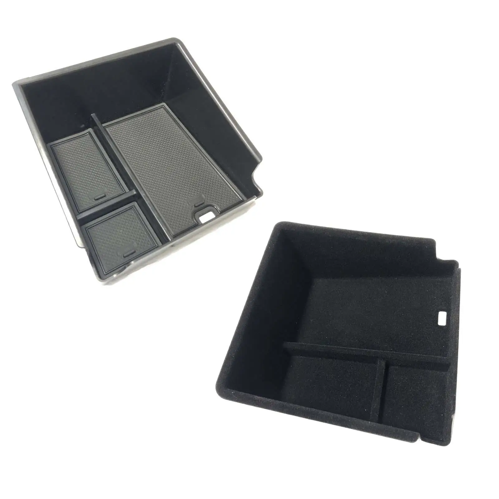 Center Console Armrest Storage Box Container 3 Compartments Holder Storage Tray for Byd Seal 2022 Direct Replaces Sturdy