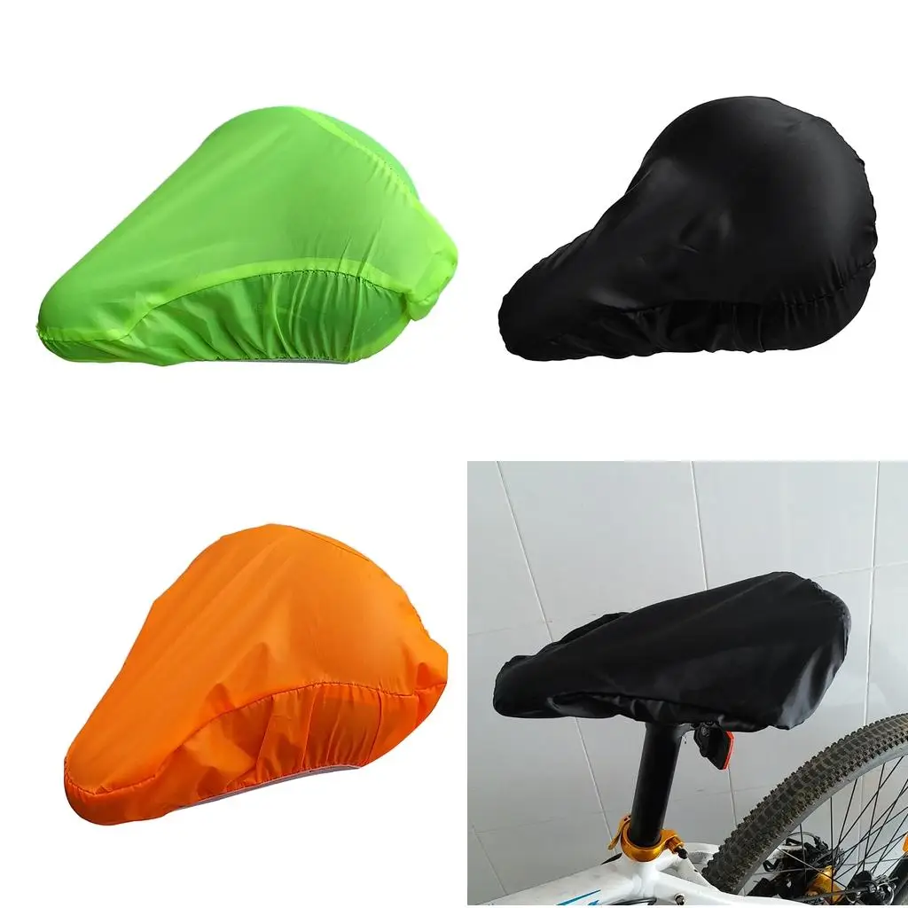 Waterproof Seat Cover Adjustable Bike Saddle  to fit most seats, Rain and , Dust Resistant  Colors