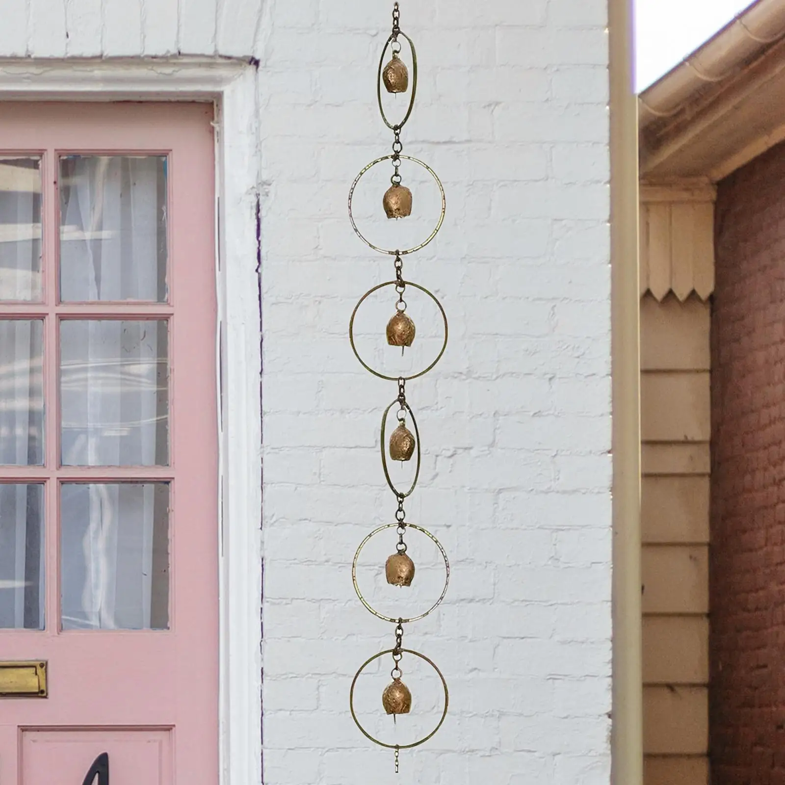 Rain Chains Home Decor Rain Collection Downspout Substitution Metal Rainwater