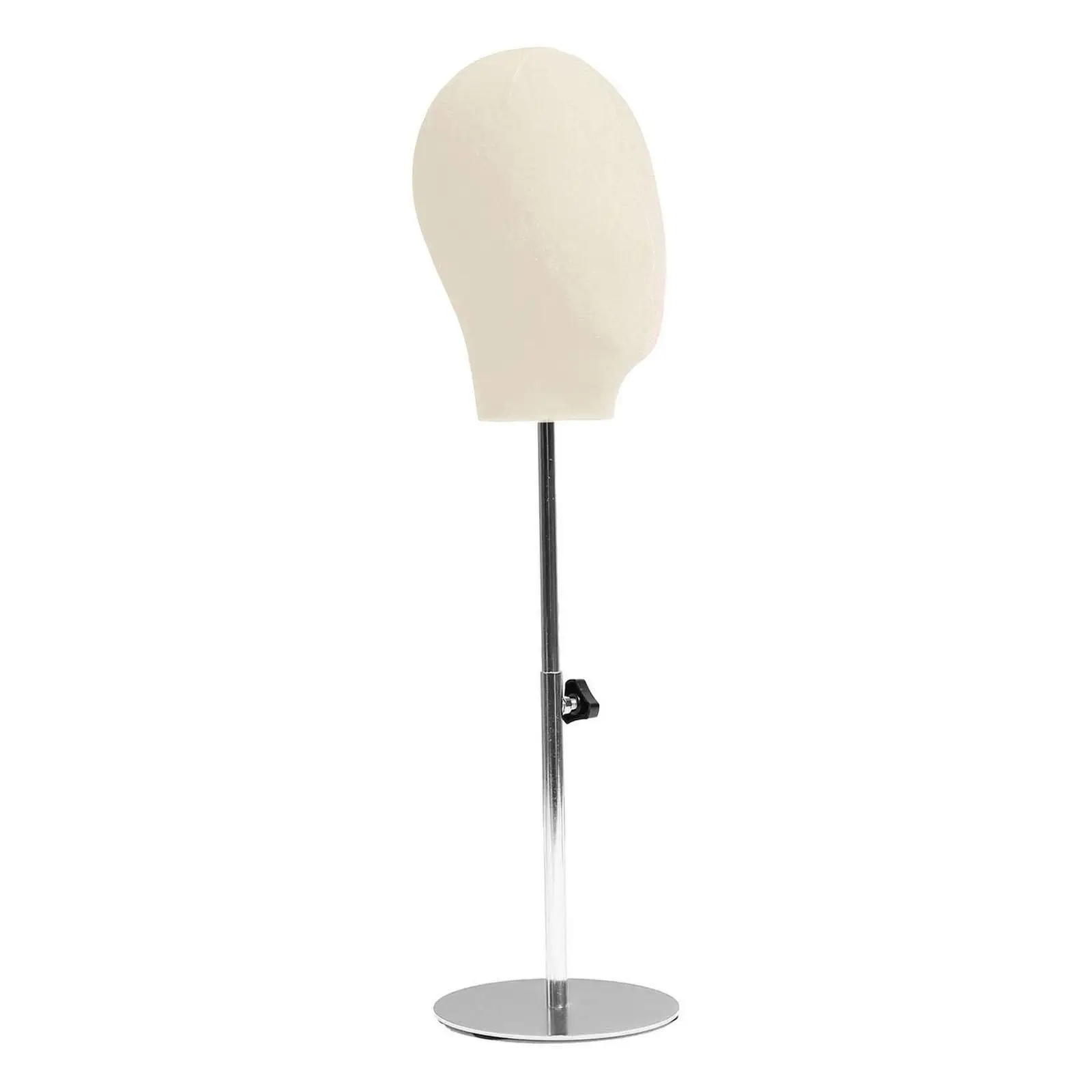 Hat Display Stand Manikin Head Height Adjustable Portable for Styling Hats Display