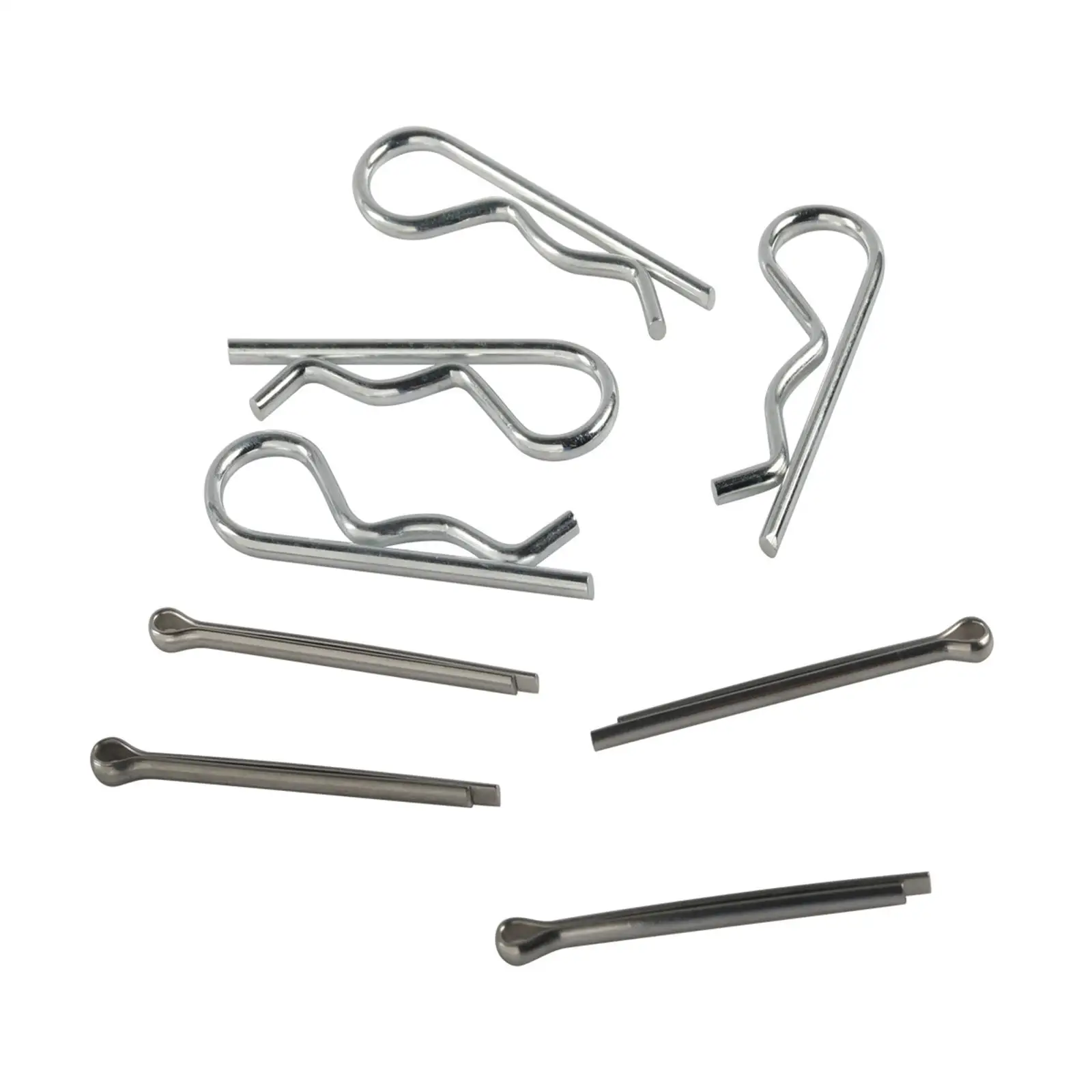 250 Pieces Cotter Pin Spring Fastener Kit for Tractors Carts Tow Bar
