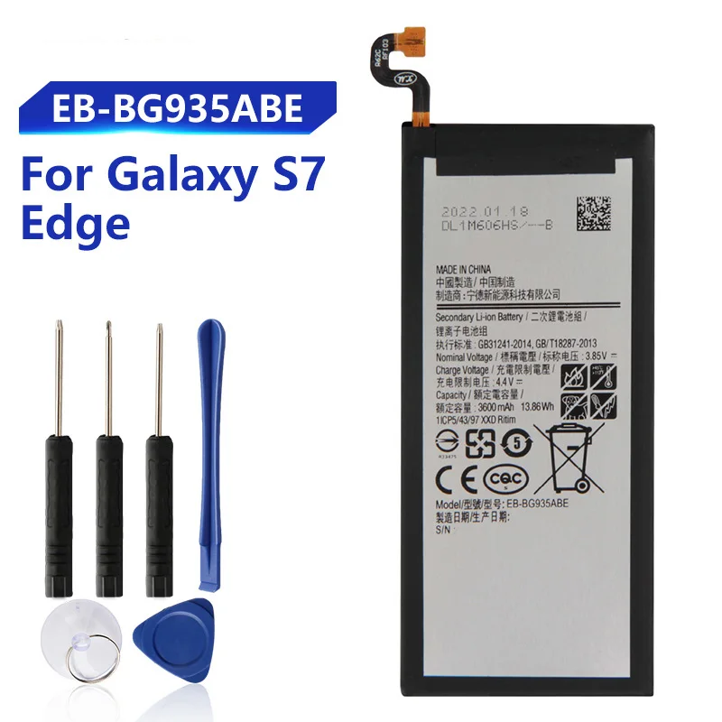 swark Batterie EB-BG935ABE Batterie Compatible avec Samsung Galaxy S7 Edge SM-G935F with Tools 