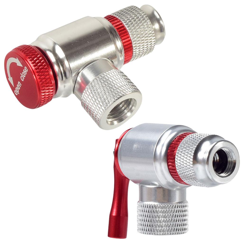 Bike CO2 Inflator Head Portable Quick & Easy Cycling Repair Accessories
