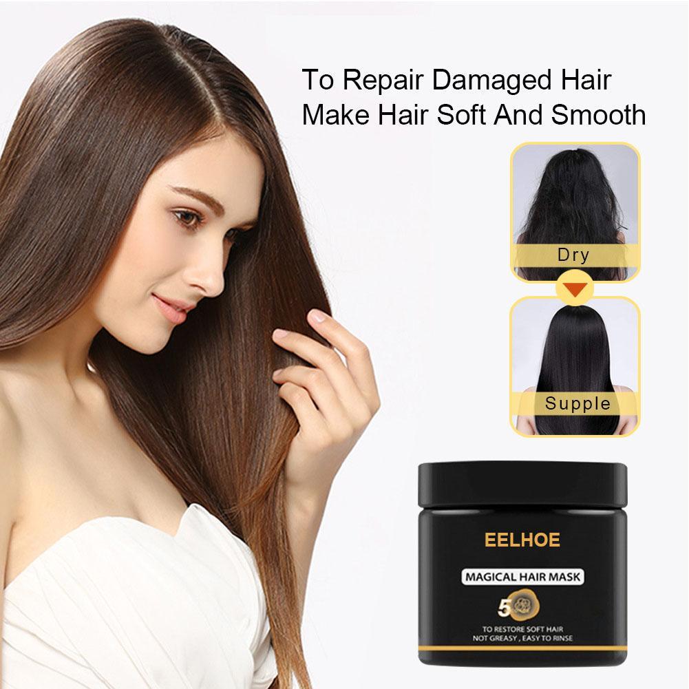 Best of Hair Mask Keratin Magical Soft Hair Treatment Hair Health Beauty Care For Repair Dryness And Smoothing Frizz 50ml Reviews & Tips