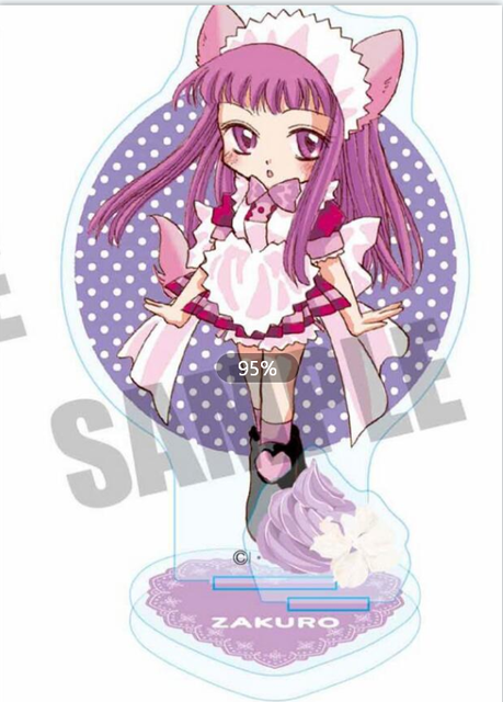  YURCNSA Tokyo Mew Mew Stand Figure Anime Game Character Acrylic  Standing Figures Display Ornaments Collectibles Toys Gifts (Color :  02-Minto Aizawa 1) : Home & Kitchen