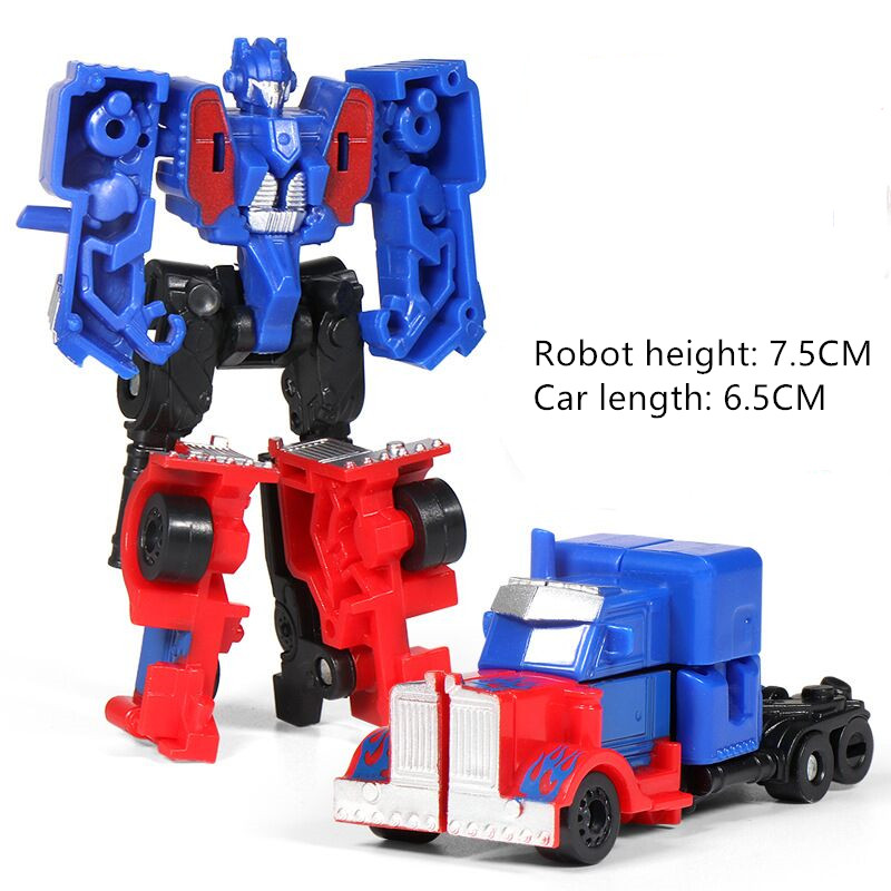 Children Toys Mini Transformation Robot Kit Toys Models 2 In 1 Deformed Car Toy Robots Toys for Kids Gift Action Figure
