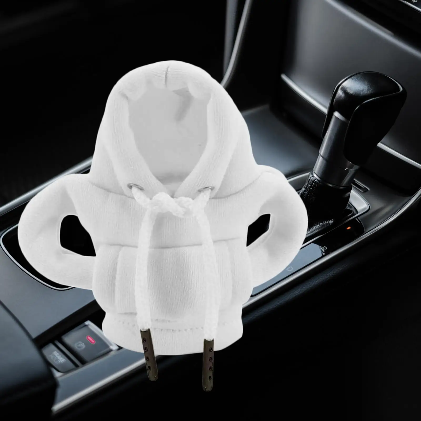 Car Shifter Knob Cover Hoodie Accessories Easy to Install Shifter Protector