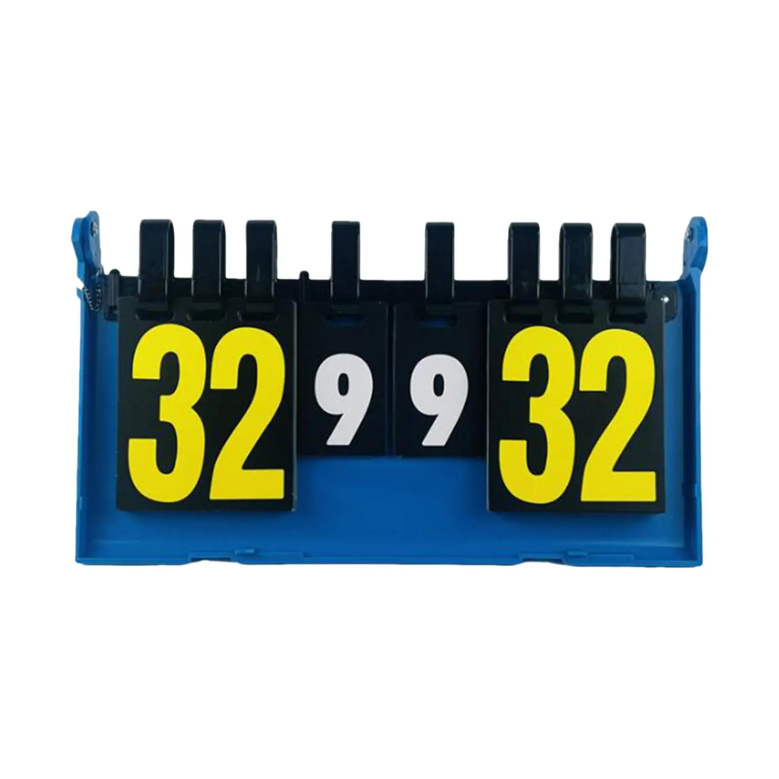 Score Board 39cmx21cm Large Size Tabletop or Hanging Score Keeper for Pingpong Soccer Indoor Outdoor Hockey Competitive Sports