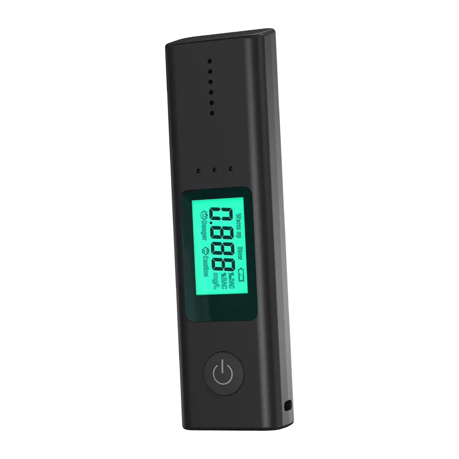 Compact Breath Alcohol Tester Breathalyzer 3 Backlight LCD Display Non Contact Detector Digital Detector for Alcohol Test Tools