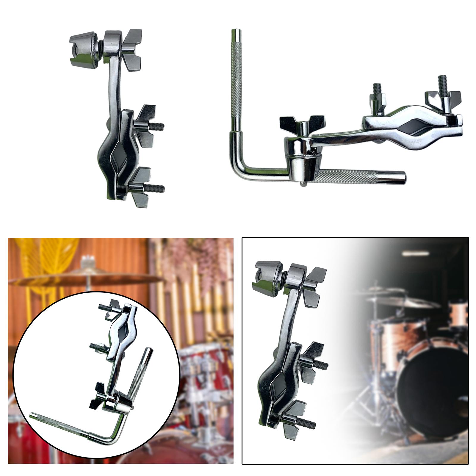 Cymbal Arm Attachment Clamp Mounting Accessories Bass Drum Cowbell Holder