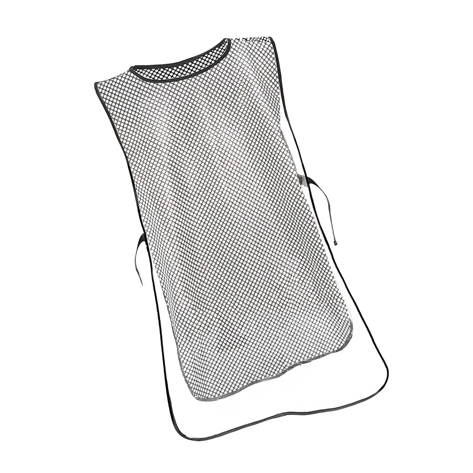 Transparent Apron Easy to Clean Oil Resistant Fashion TPU Hair Salon Work Apron for Nail Stylist Accessories Barber Hairstylist