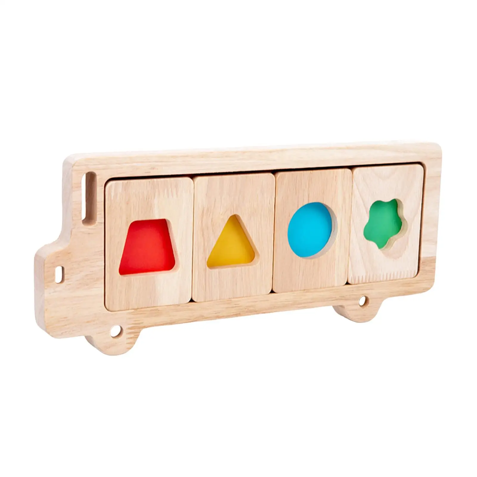 Wooden Puzzle Toy Shape Sorting Board Toy for Birthday Gifts Toddlers Kids