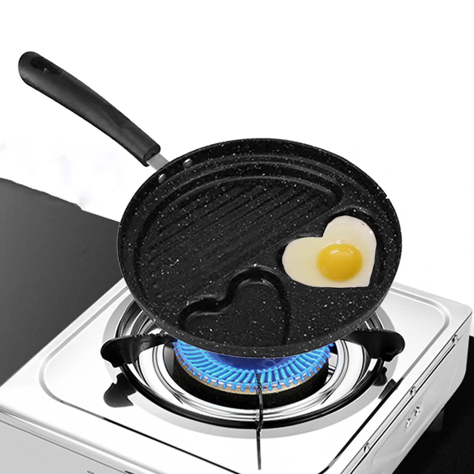 Pancake Pan Comfortable and Anti Scalding Egg Frying Pan for