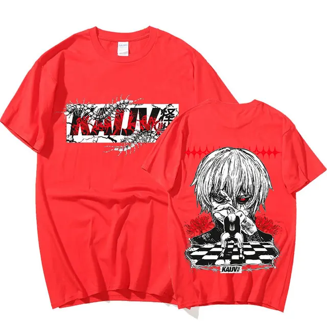 T Shirt Tokyo Ghoul, Japan Unisex Anime Tee, Halloween Shirt, Men's T-Shirt  RARE
