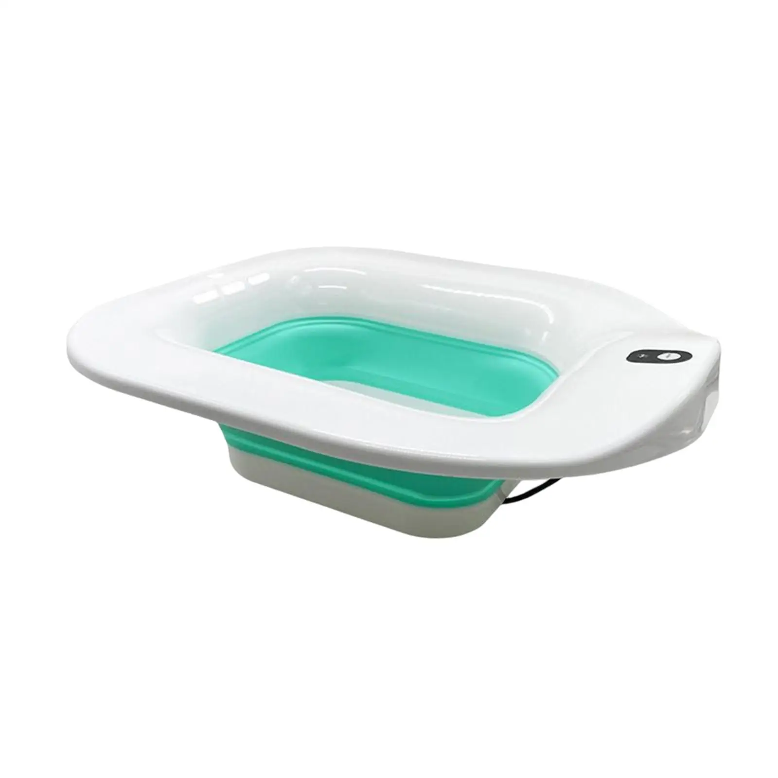 Electric Sitz Bath for Toilet Water Spray Folding for Cleaning