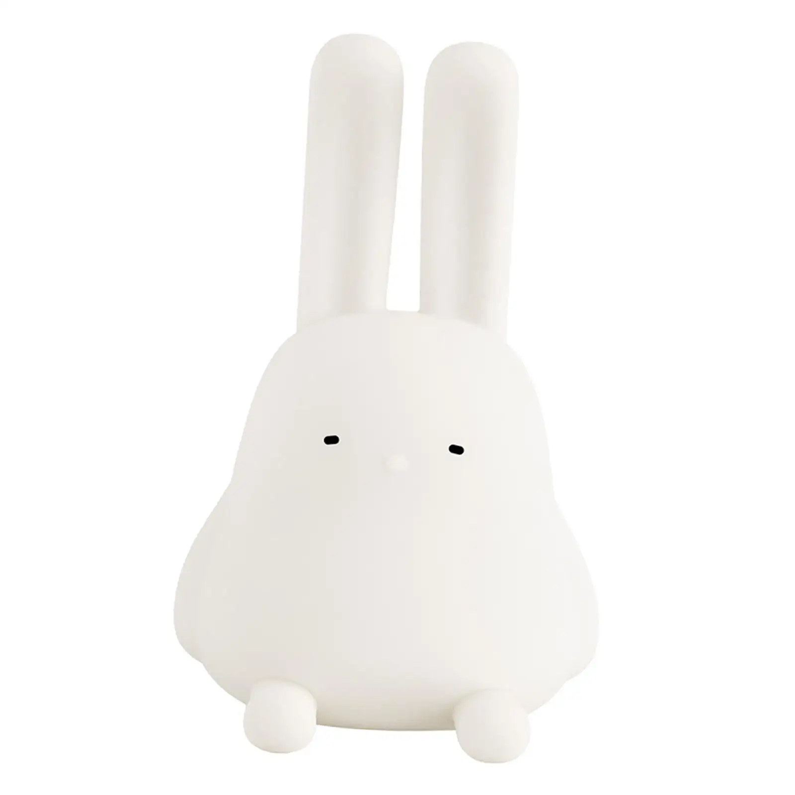 Cute Lovely Rabbit Silicone LED Night Light for Sleeping NightStand Children