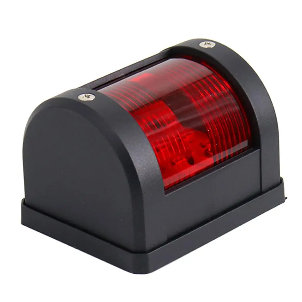 12V SMD LED Red Lens STERN LIGHT Lamp Port/Starboard/Stern/Masthead