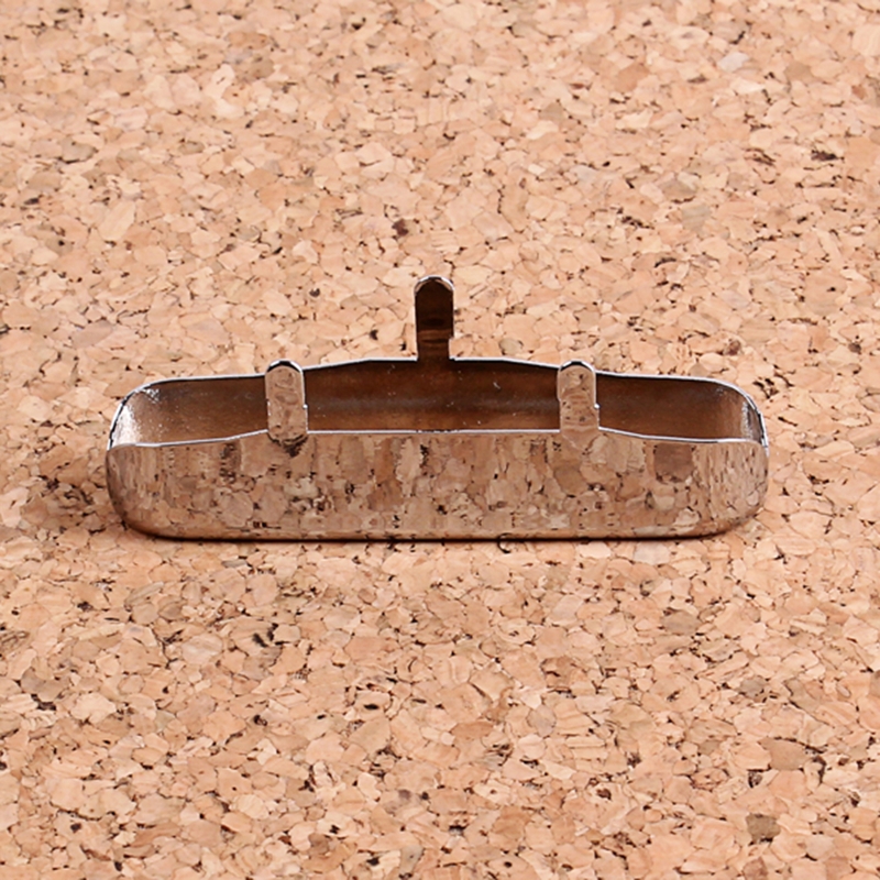 652D vernickelte hohle Tonabnehmerabdeckung Gitarren-Humbucker für für Shell-Zubehör – Detail 3