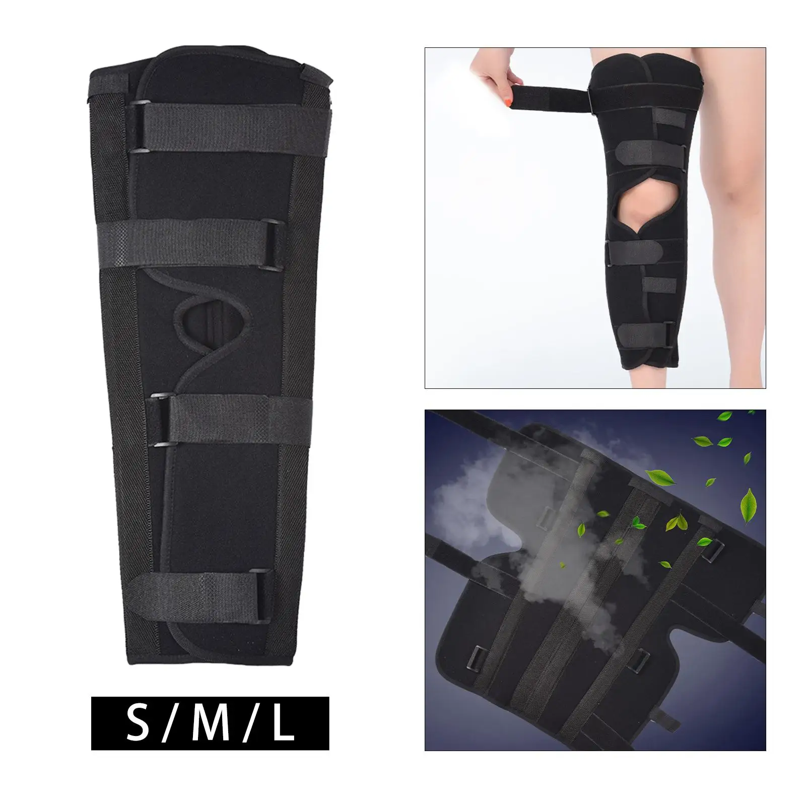 Knee Brace Patellar Stabilizing Stabilizers Support Straps Immobilizer for Men Women Breathable Non Slip Sports Protection