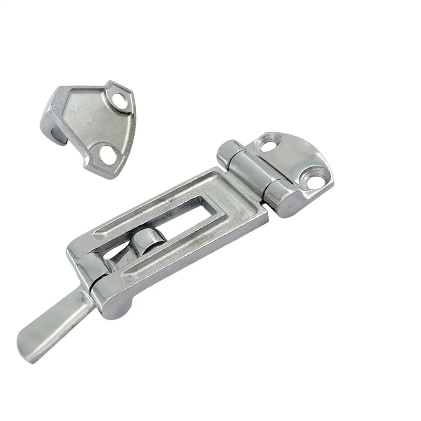 Locker Hatch Latch 316 Stainless Steel Anti Rattle Latch Fastener Clamp Bag Buckle Lockable Durable Professional Fit for Marine