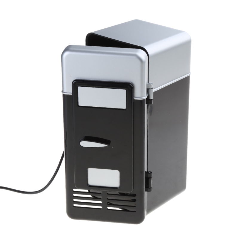 Title 8, USB Mini Fridge Refrigerator with LED Light Fri...