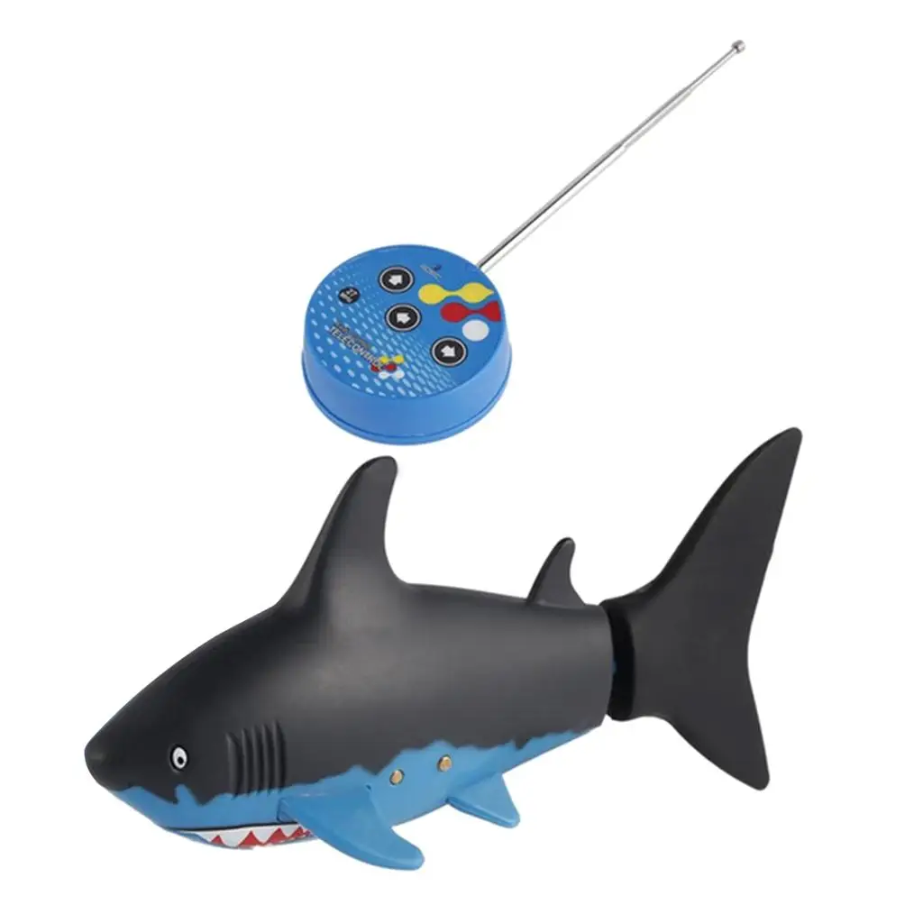 Remote Control Shark Swims in Water Educational Electronic Toy for