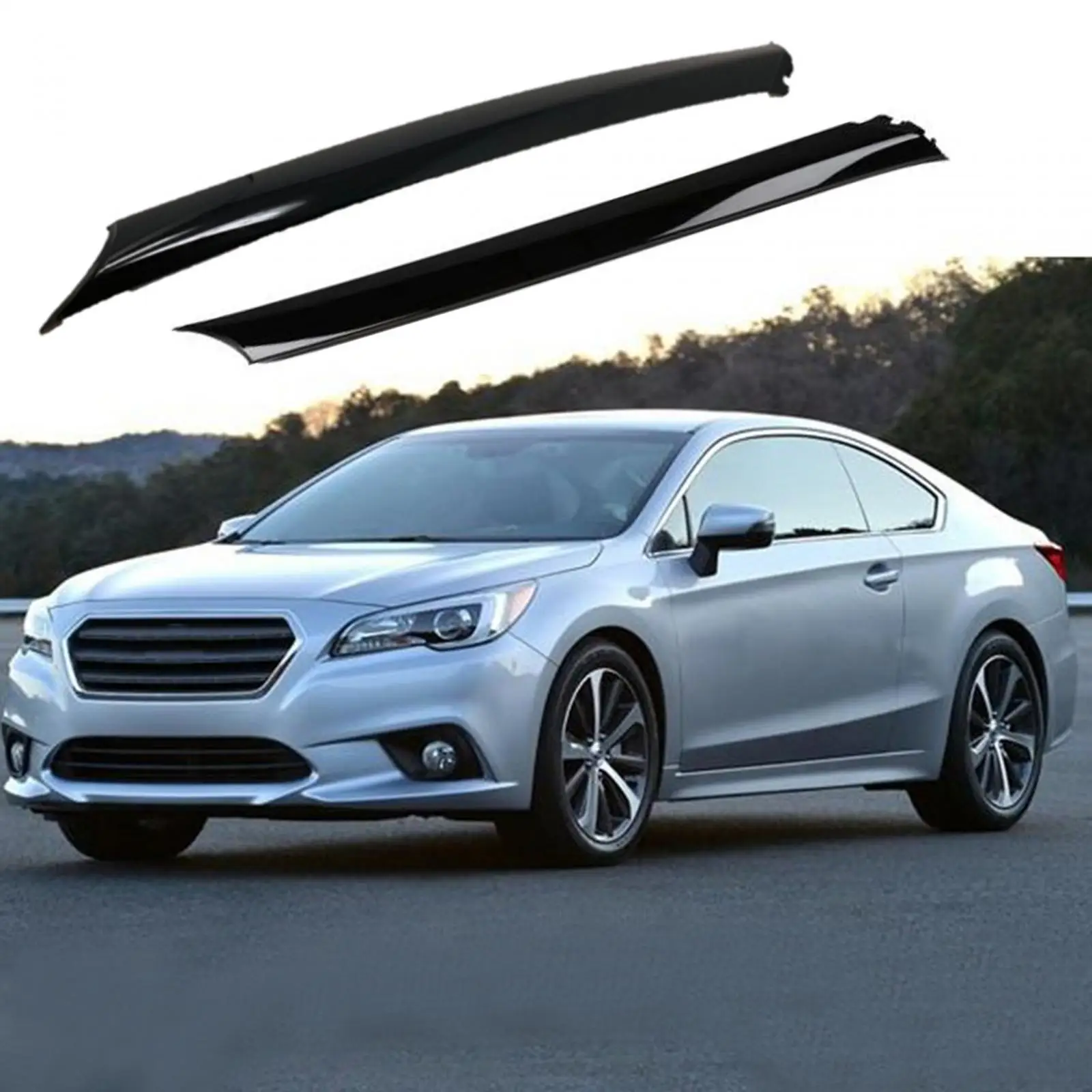 Windshield Pillar Trim Panel Molding Window Outside Accessories for Nissan Maxima 2016 2017 2018 2019 2020 Easy to Install
