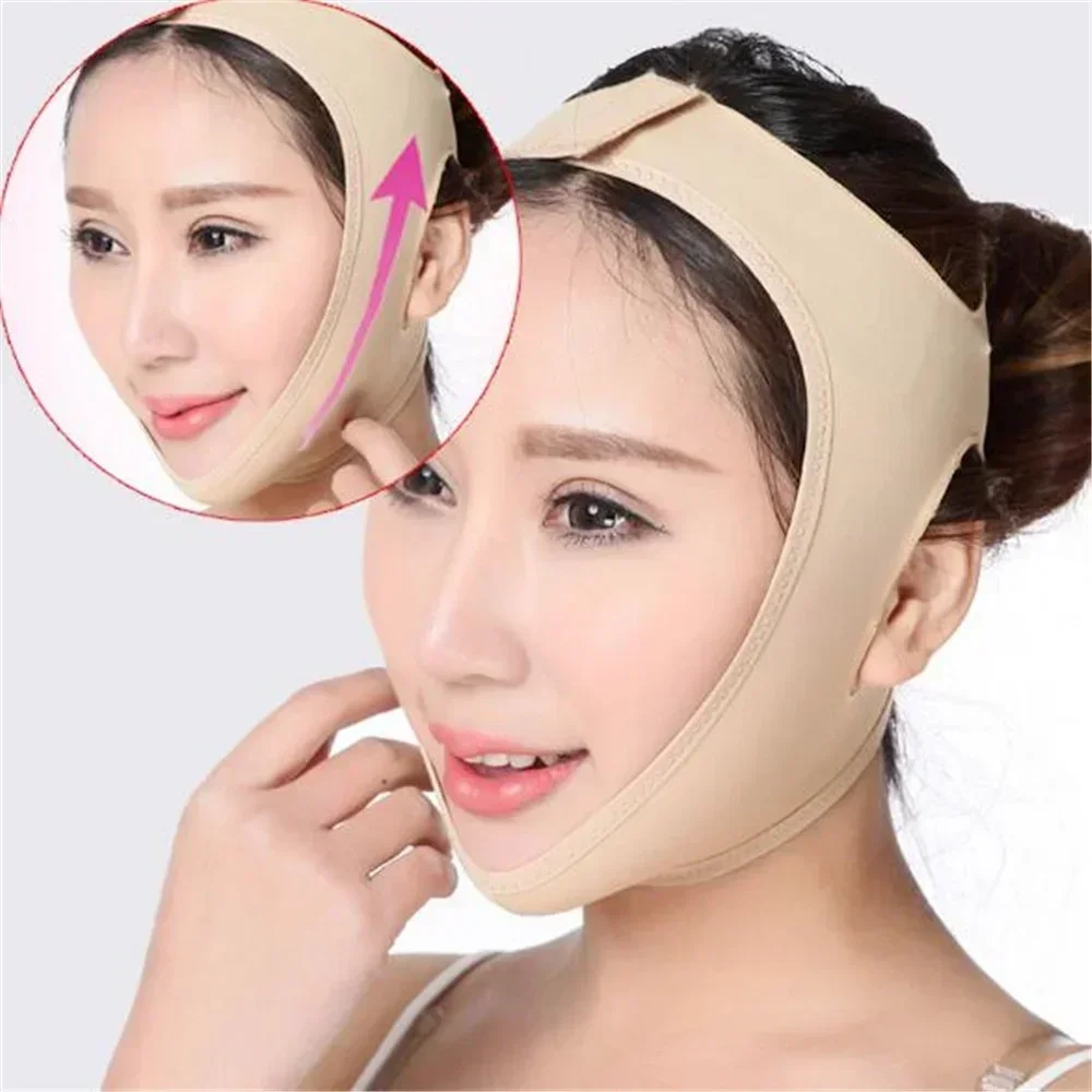 Best of Elastic Face Slimming Bandage V Line Face Shaper Women Chin Cheek Lift Up Belt Facial Massager Strap Face Beauty Skin Care Tools Reviews & Tips