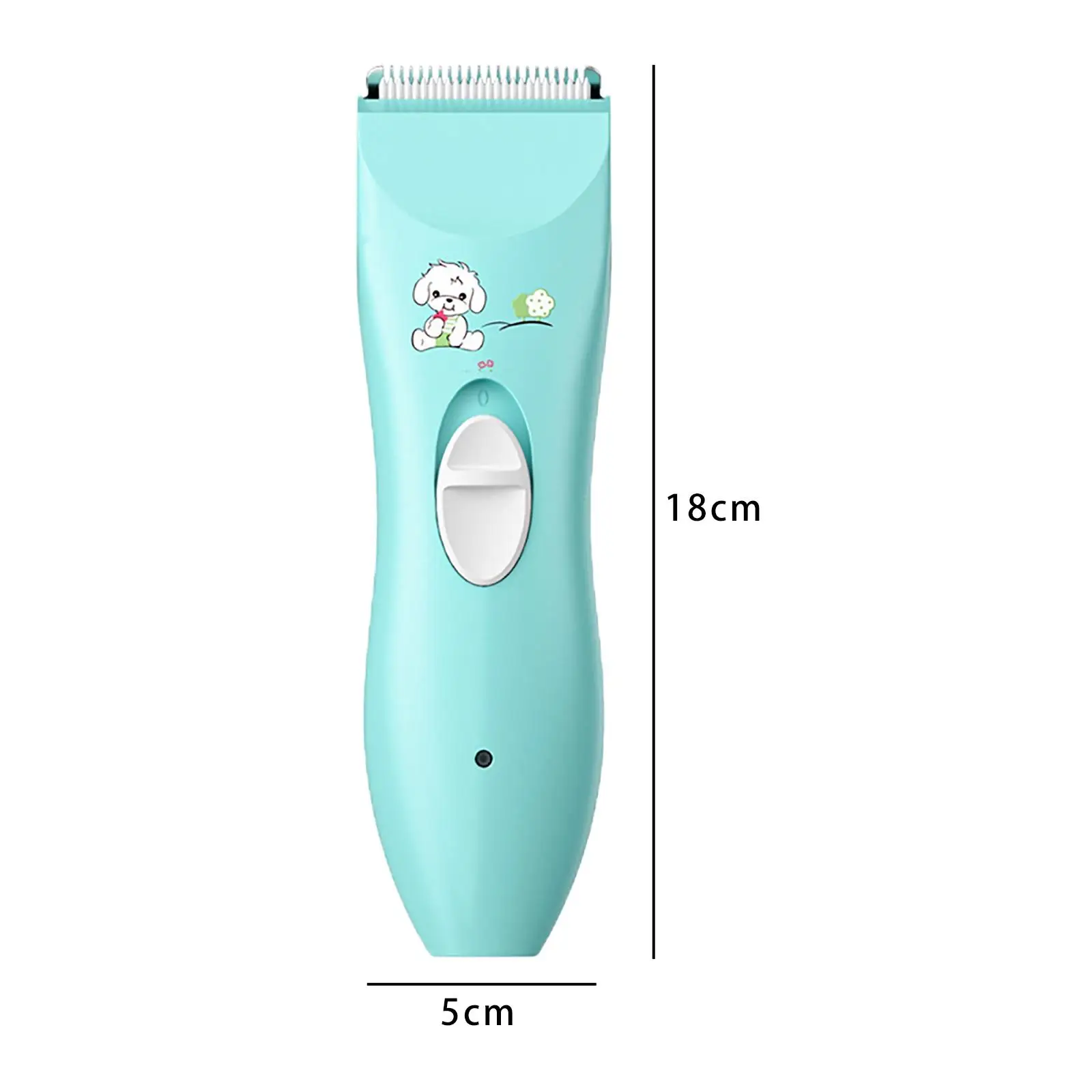 children hair Clippers Rechargeable  Fine Hair R Shaped  Design Professional Haircut Low Noise Ceramic Blade Head Efficient