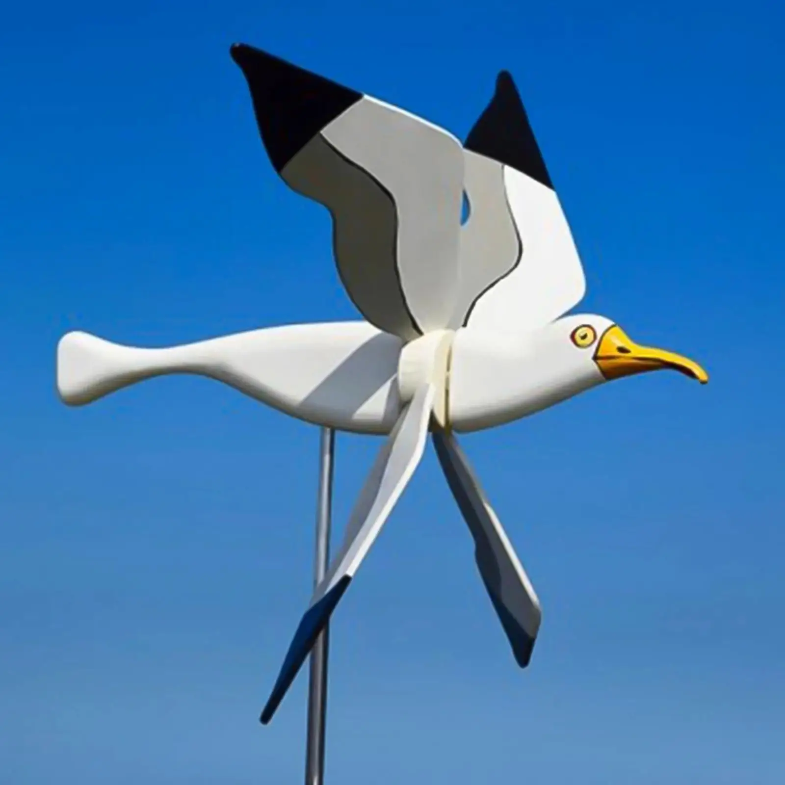 Whirligig Seagull Windmill Garden Ornaments Weather Resistant Kid