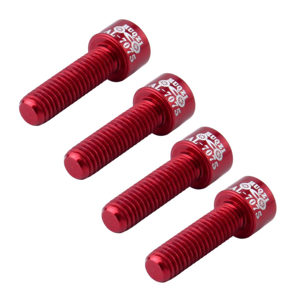 4pcs   Lightweight   Screws   High   Strength   Bolts   for   Bike   Bicycle  