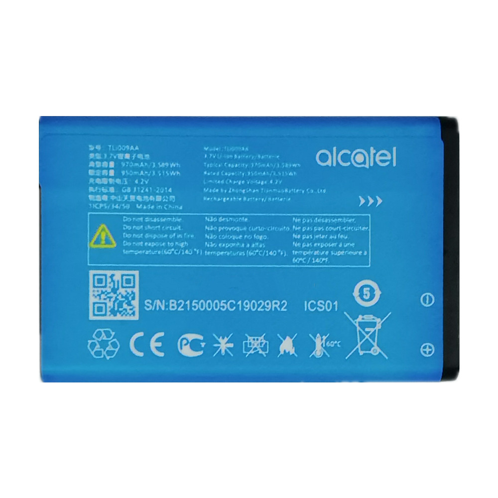 100% Оригинальный аккумулятор 970 мАч TLi009AA для смартфонов Alcatel 2053  2053D 2053X 2038X 3025 3025X 3026 3026G 3026X TLi009AA | AliExpress