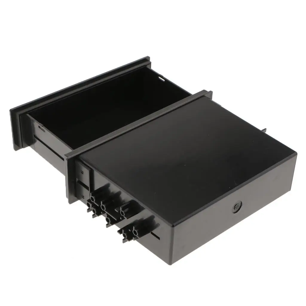 Black Car  Single-disc Radio  Cup Holder Storage Box