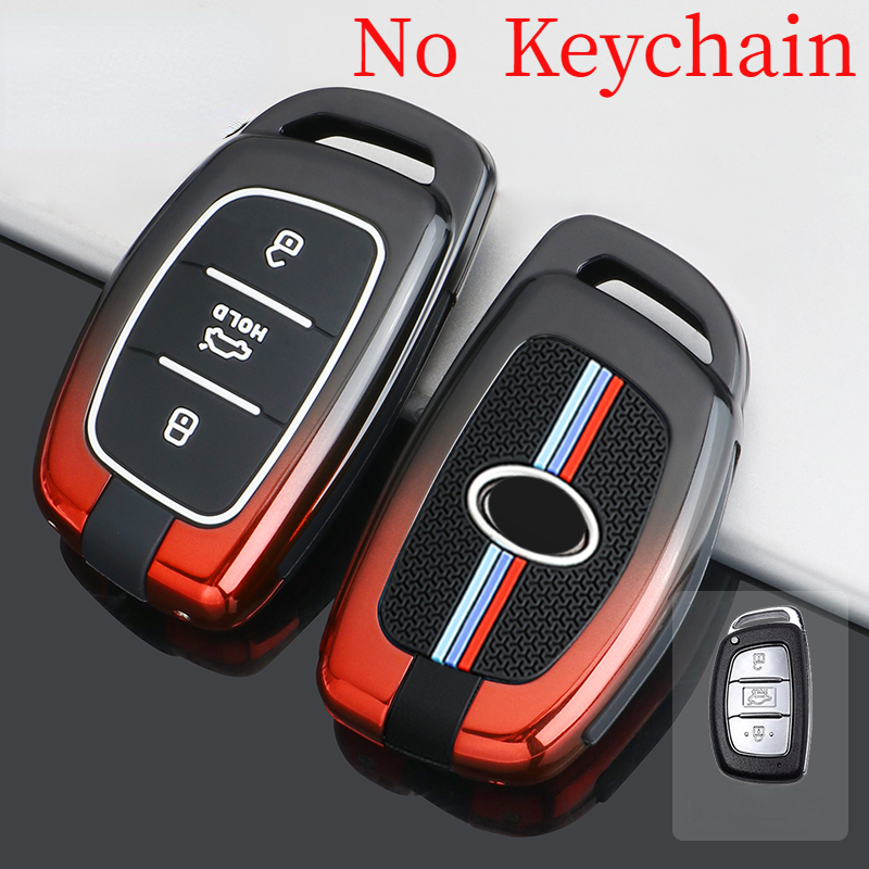 Nuova custodia per chiave a distanza per auto in lega Shell per Hyundai Tucson Sonata Santa Fe Elantra Accent Solaris Verna ix25 ix35 i20 i30 i40 - S3496d1f08bc748008a5c3c3ec48160100