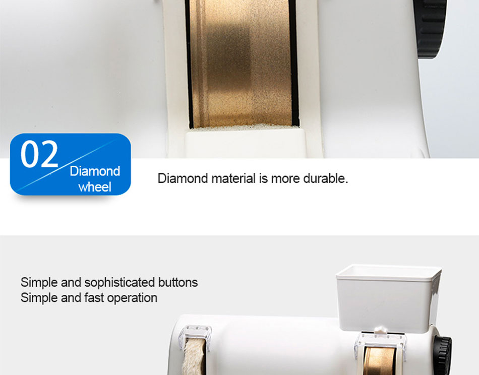 Hand Lens Edging Polishing Machine Optical Manual Grinder Polisher LY-5D-35WV