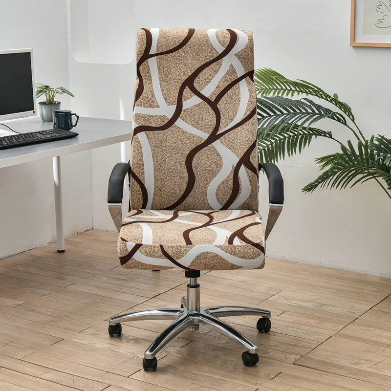 Funda elástica de LICRA para silla de Gaming, sillón de cubierta protectora  para oficina, ordenador