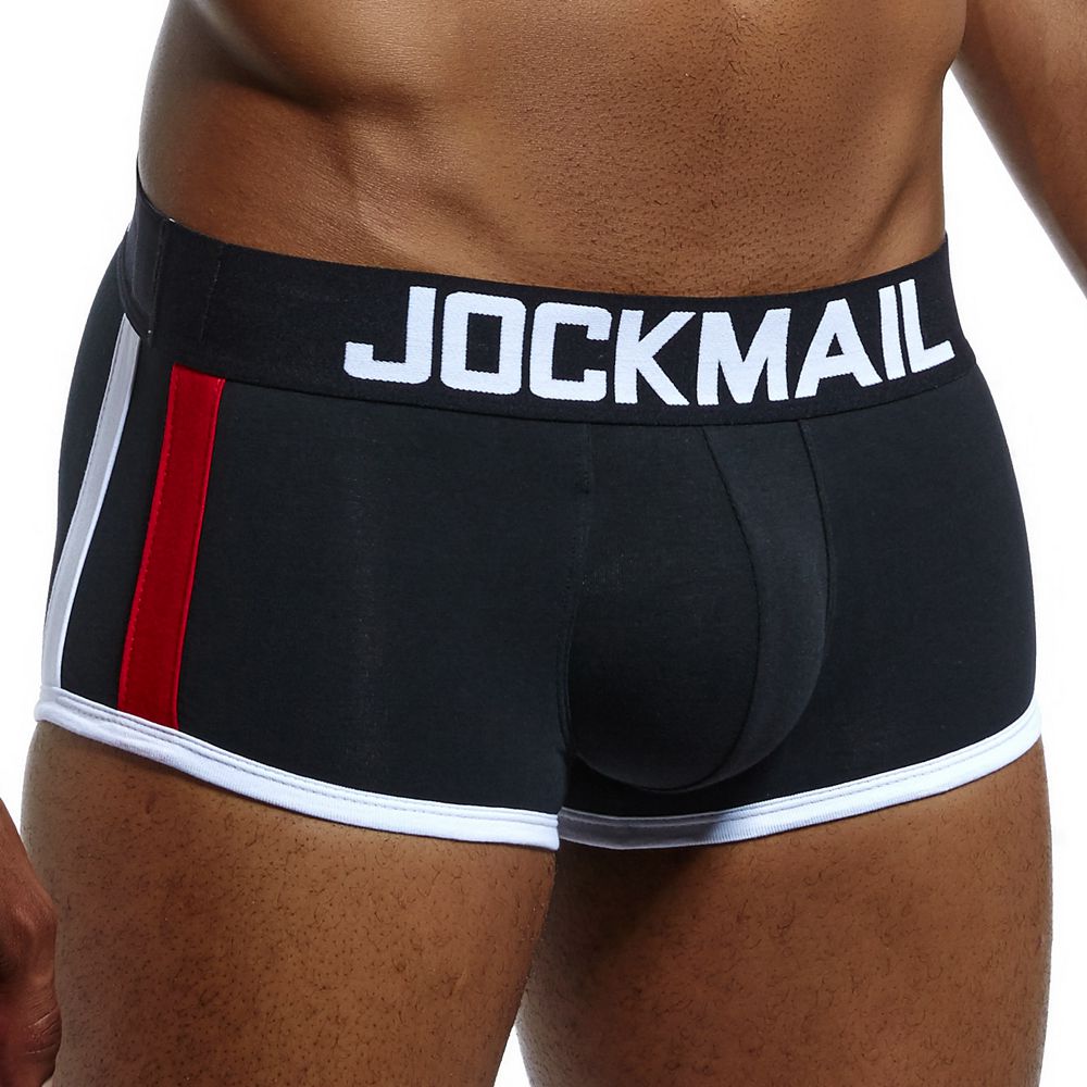 Title 4, Cueca boxer masculina com bojo, aumentando o co...