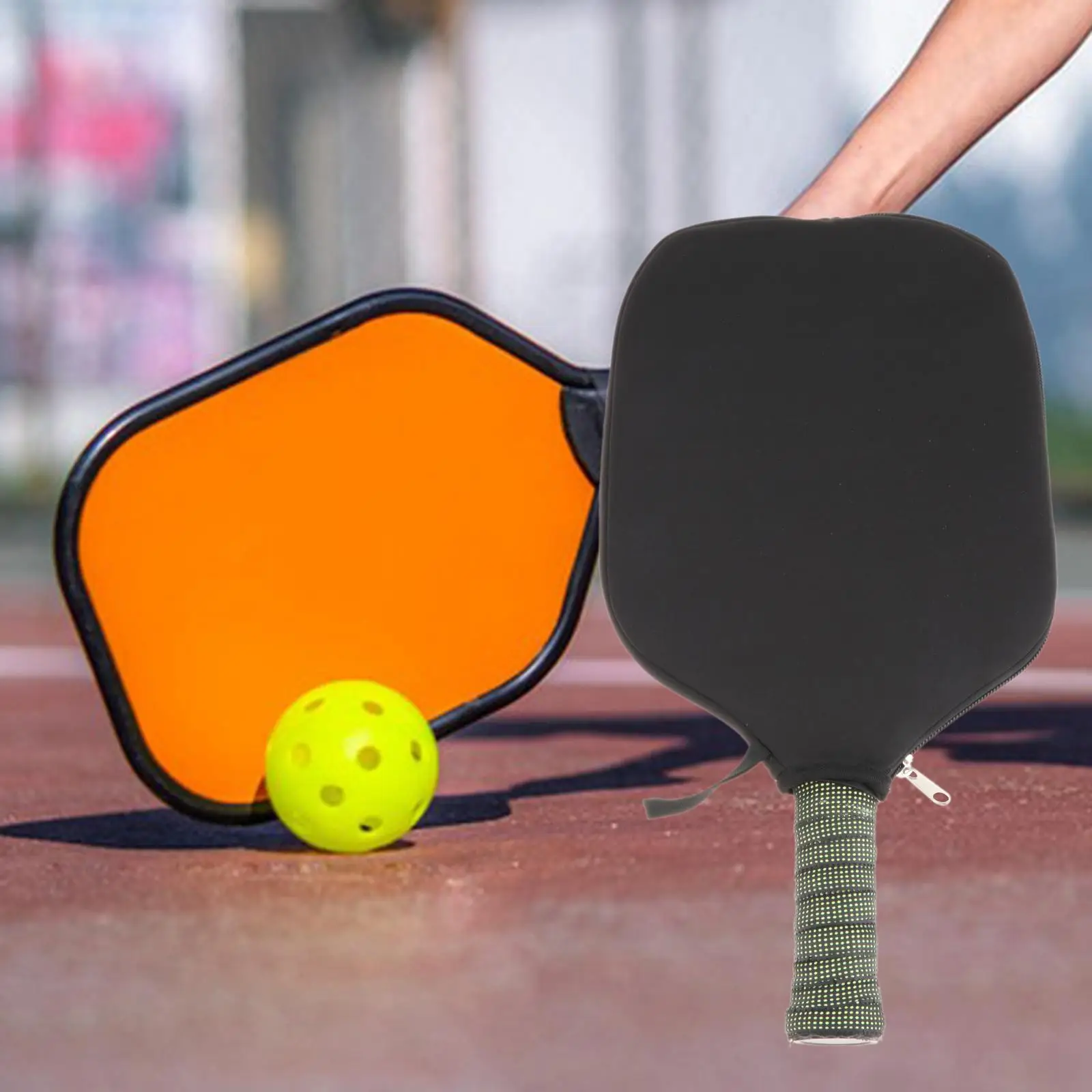Neoprene Pickleball Paddle Cover Pickleball Protection Durable Waterproof Racket Sleeve for Outdoor Training Sports