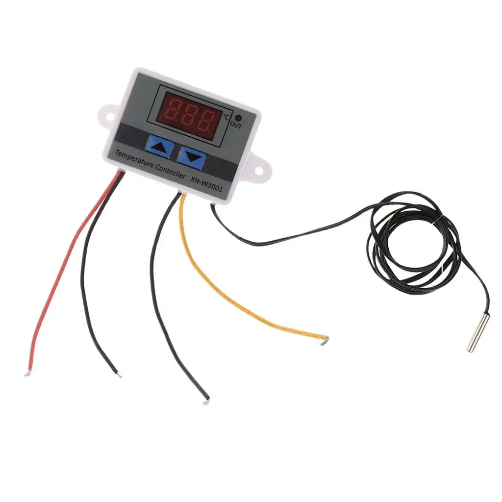 Digital Thermocouple Temperature Controller With Sensor From -50  To 110 