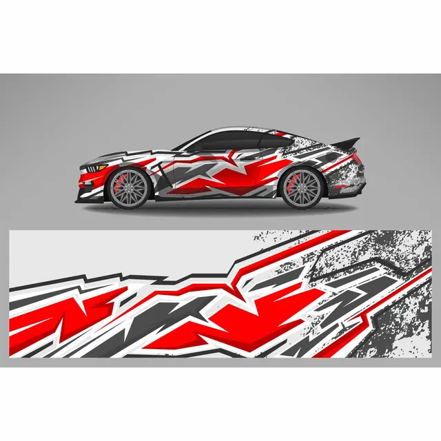 Cool Sports Abstract Racing Wrap Sticker Design And Sport Background For  Everyday Use Racing Liver Car Vinyl Full Car Sticker - Car Stickers -  AliExpress