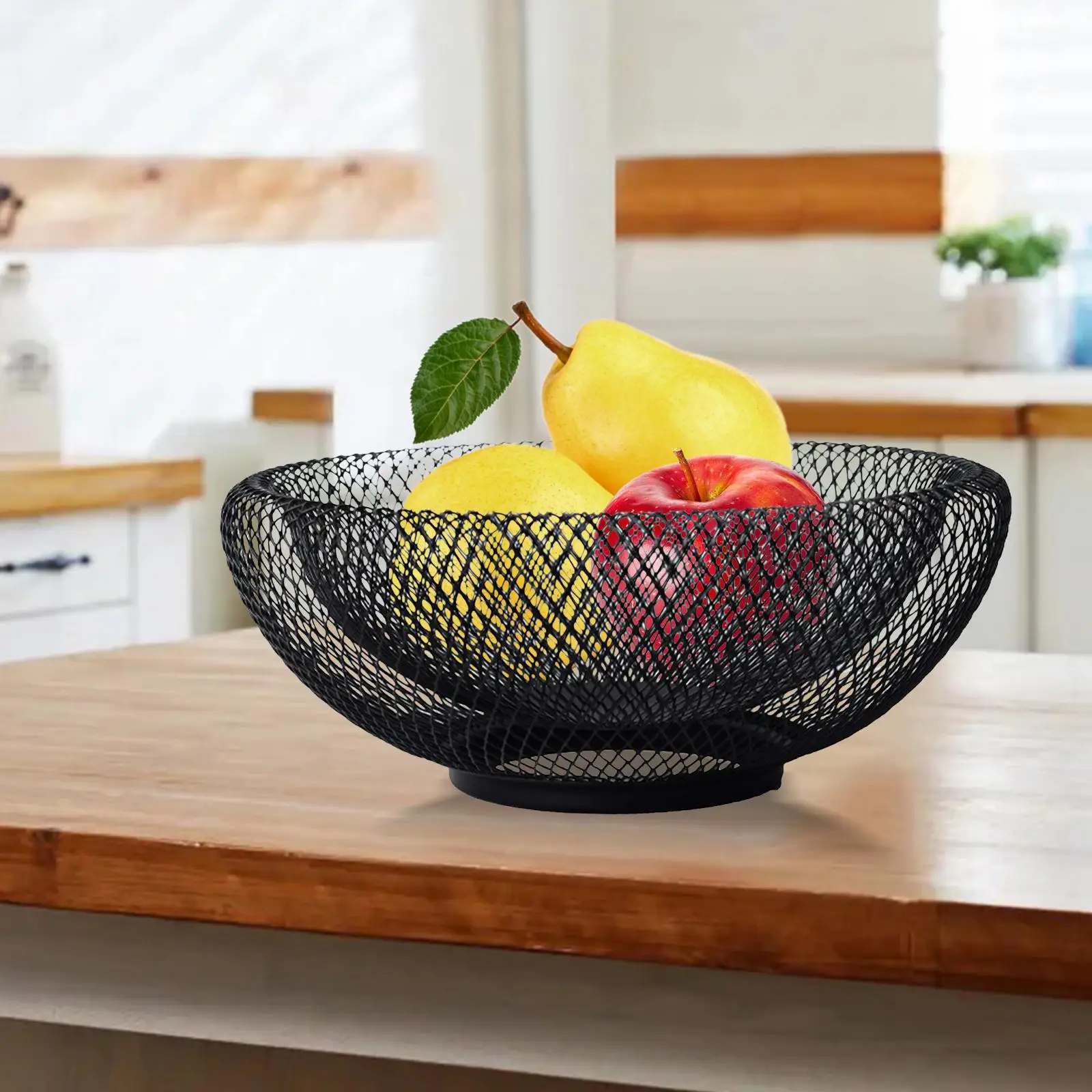 Nordic Wire Iron Fruit Basket Serving Tray Candy Storage Vegetable Stand Holder for Kitchen Restaurant Countertop Home Decor