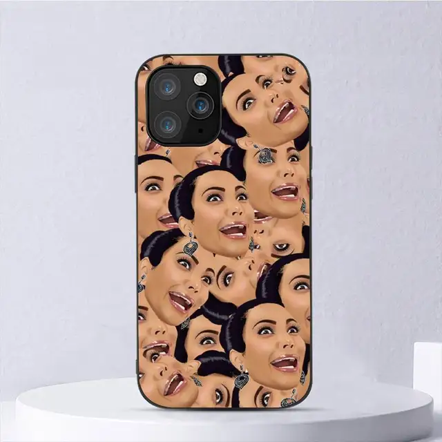 Funniest Kim Kardashian meme iPhone 11 Pro Flip Case